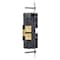 Hubbell Wiring Device-Kellems Straight Blade Receptacle, 5-20R, 20 A, 125V AC, 2 Pole, 3 Wire, Grounded BR20C2BLK - alternate 2